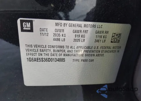 2013 Cadillac Ats Premium z USA, uszkodzony, nr VIN 1G6AE5S36D0134885